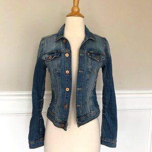 HM DENIM CROP JACKET